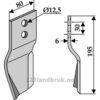 Kniv - 195x80x6mm - Szolnoki