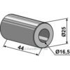 Foring - Ø16,5xØ25x44mm - Agricom, Ferri