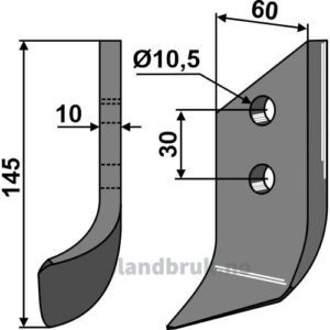 Kniv - Venstre - Dondi