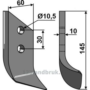 Kniv - Høyre - Dondi