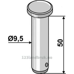 Spintbolt - Ø9,5x50mm