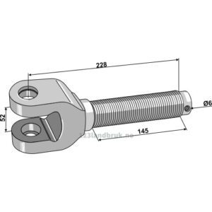 Gaffel - 1.3/4"