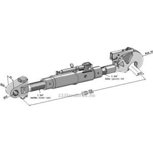 Toppstag med Fanghake og Ledd - 816/1021 mm - Kategori: 3-4 - Massey Ferguson, McCormick