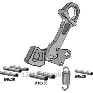 Reparasjonssett til trekkstang krok - Kategori: II - Renault, Claas