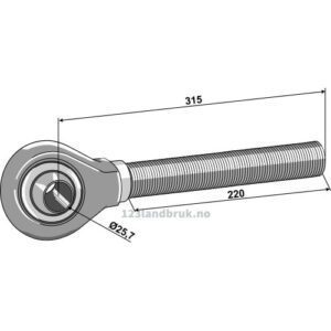 Endekobling 1 1/2" - Kategori: II - McCormick