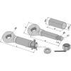 3,5t Trekkøye for Tilhenger - 395xØ52mm