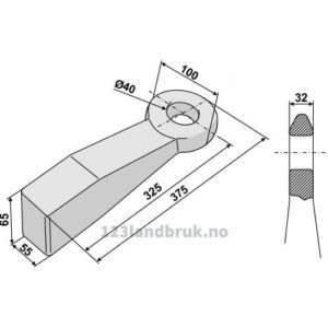 Trekkøye - TÜV godkjenning nr.: M 2941