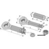 2t Trekkøye for Tilhenger - 370xØ45mm
