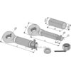 3t Trekkøye for Tilhenger - 390xØ52mm