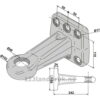 2,5t Trekkøye - TÜV godkjent - 293mm