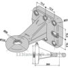 3t Trekkøye - TÜV godkjent - 293mm