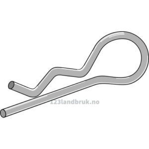 Hårnålsplint - Ø2x43mm - Modell: B