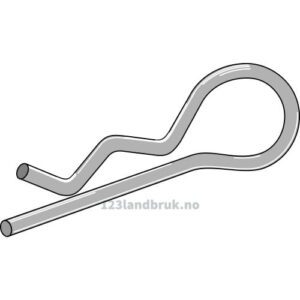 Hårnålsplint - Ø3,5x67mm - Modell: B