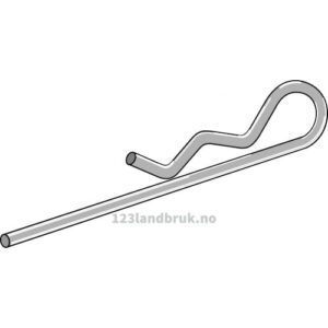 Hårnålsplint - Ø4x140mm - Baas-Trima