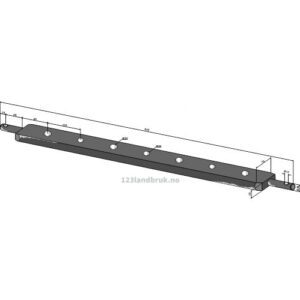 Hullbom - 970x30x75mm