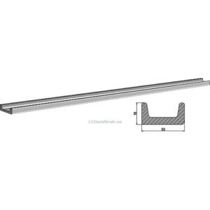 Avskraper - Bunnskinne - 1600mm - Krone