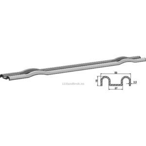 Avskraper - Bunnskinne - 1650mm - Krone