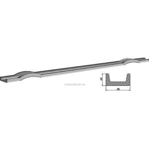 Avskraper - Bunnskinne - 1450mm - Krone