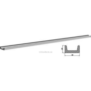 Avskraper - Bunnskinne - 1600mm - Mengele