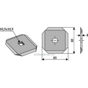 Formikserkniv  - Seko, Strautmann