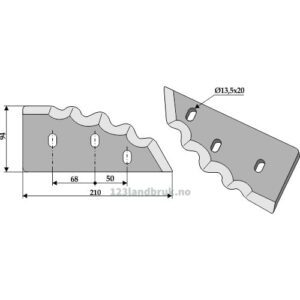 Formikserkniv - Høyre - Sgariboldi