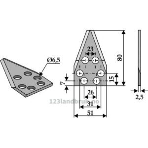 Formikserkniv  - DeLaval, Frasto, Storti, Walker