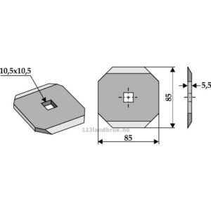 Formikserkniv  - Strautmann
