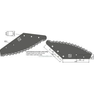 Formikserkniv - Hardmetall belagt - Faresin