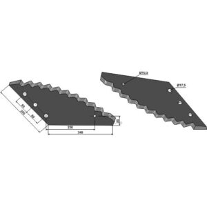 Formikserkniv  - Strautmann