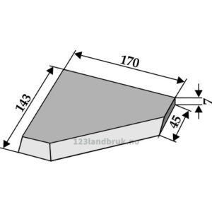 Silokniv Hjørne - Venstre - Baas - Trima, Becker & Hänisch