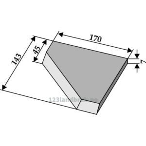 Silokniv Hjørne - Høyre - Baas - Trima, Becker & Hänisch