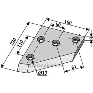 Silokniv Hjørne - Høyre - Redrock