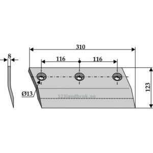 Silokniv - Høyre - Redrock