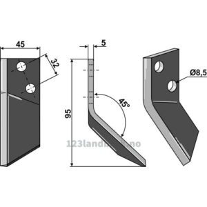 Formikserkniv - Venstre - Logifeed & R.M.H.