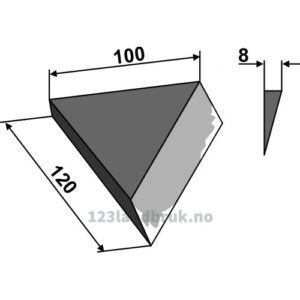 Silokniv Hjørne - Høyre - Alö