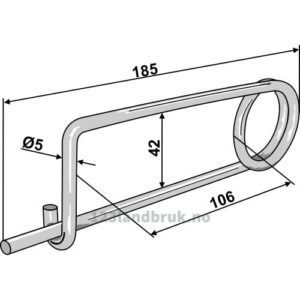 Splint - Ø5x185mm