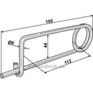 Splint - Ø6x195mm