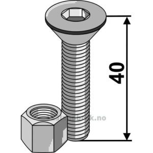 Umbraco - 10.9 - M8x1,25x40mm