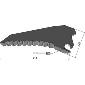 Kniv til forvogn - Krone