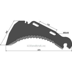 Kniv til forvogn - Mengele