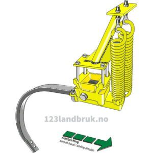 Kultivator Springiness - Komplett med C Tind - Bourgault