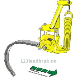 Kultivator Springiness - Komplett med C Tind - Bourgault