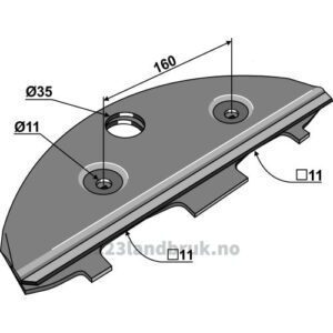 Steinbeskytter - John Deere