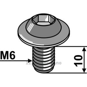 Umbraco - 10.9 - M6x10mm
