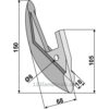 Kjeramisk såskjær - 150mm - Nordsten