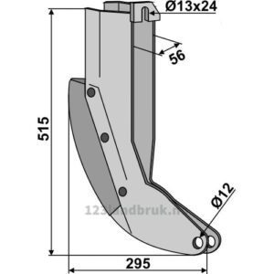 Såskjær, metall - 515mm - Becker