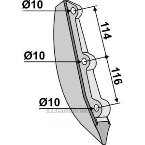 Såskjær metal - Becker