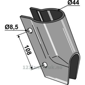 Gjødselskjær - Becker