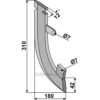 Såskjær, metall - 310mm - Fiona