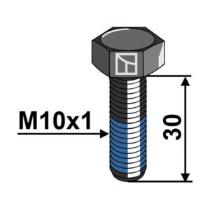 Bolt - 12.9 - M10x1x30mm - Amazone